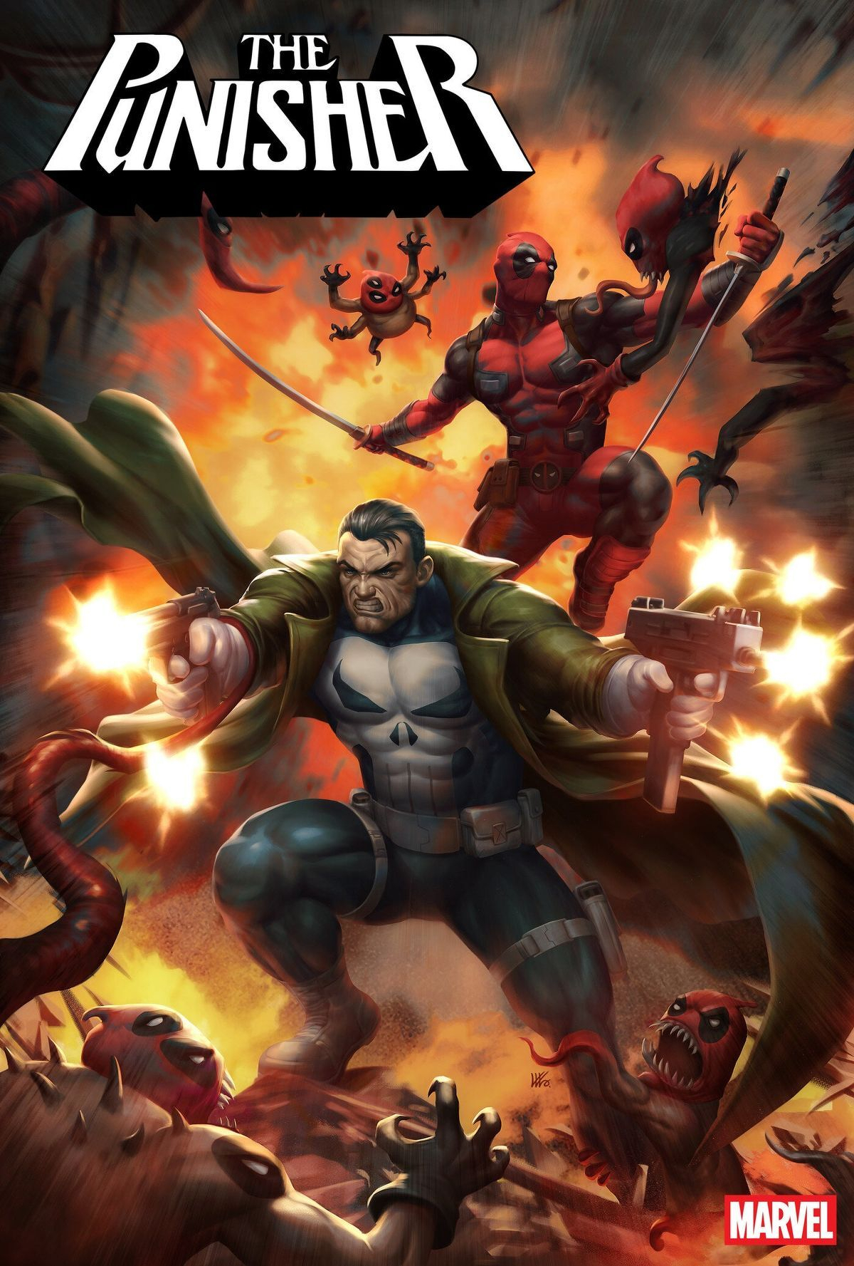Punisher #9 (Cover D Kendrick Kunkka Lim)(Big Guns)