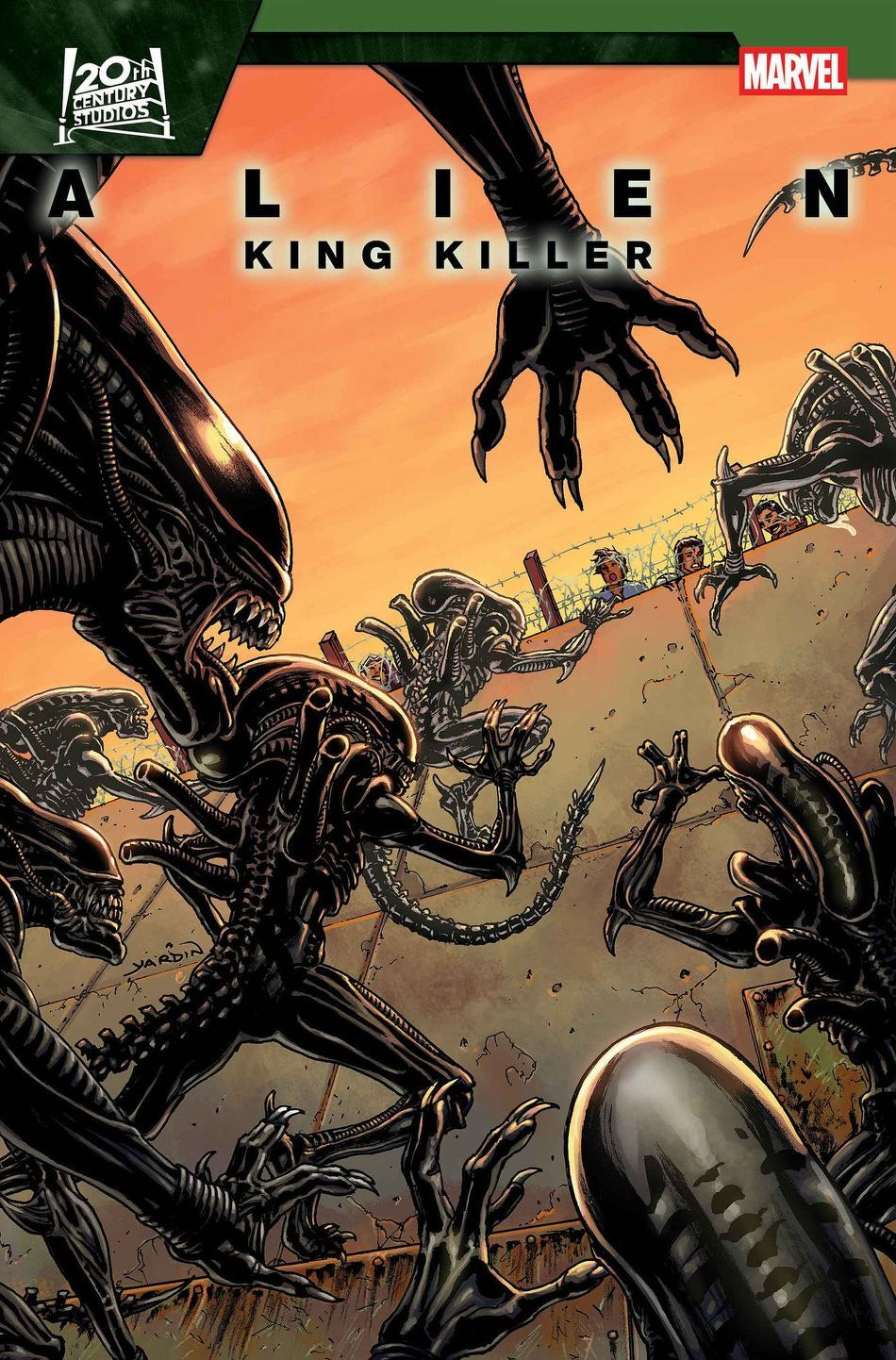 Alien King Killer #3 (Of 5)(Cover A David Yardin)