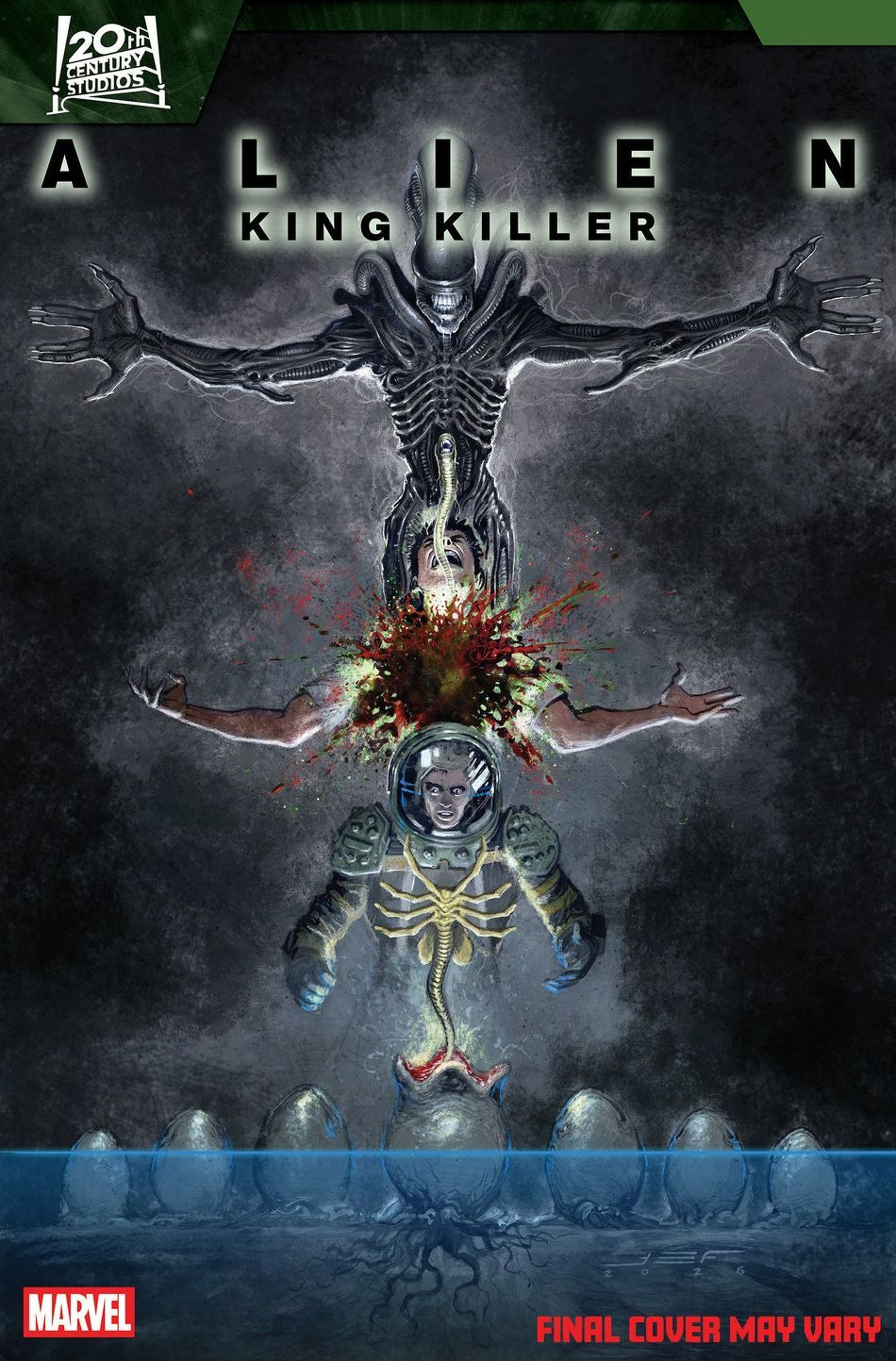 Alien King Killer #3 (Of 5)(Cover B Juan Ferreyra)