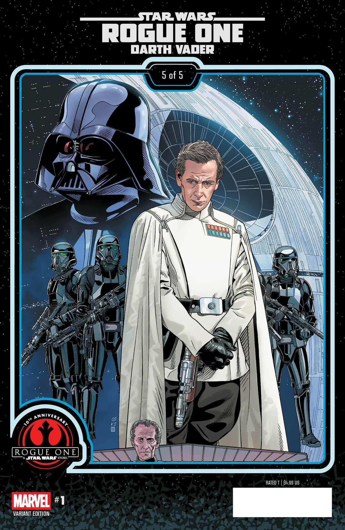 Star Wars Rogue One Darth Vader #1 (One Shot)(Cover E Chris Sprouse Rogue One 10th Anniversary Variant)
