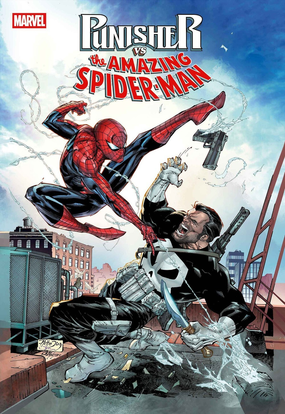 Punisher Vs. Spider-Man #1 (Of 4)(Cover E Netho Diaz)