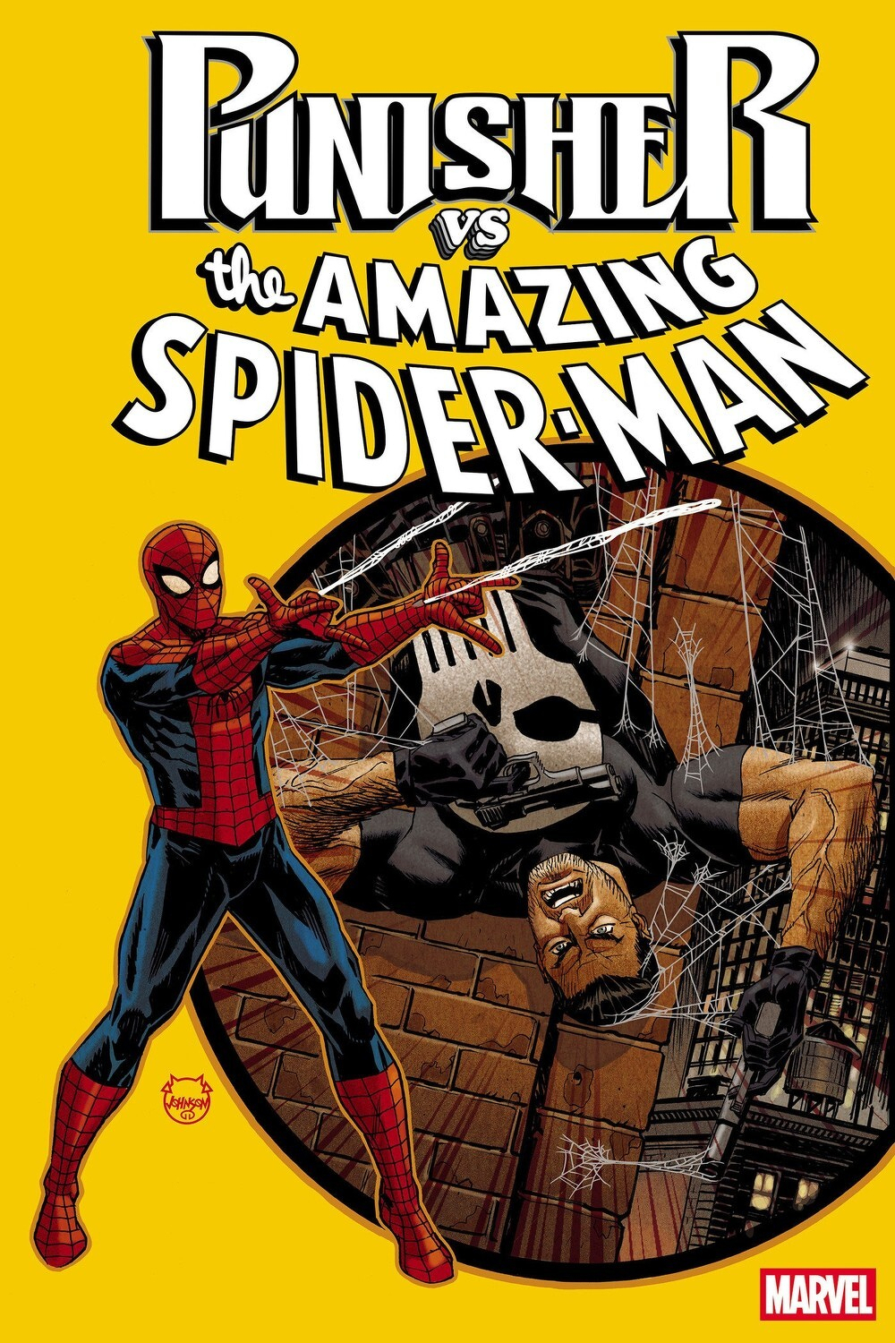 Punisher Vs. Spider-Man #1 (Of 4)(Cover C Dave Johnson Foil Variant)