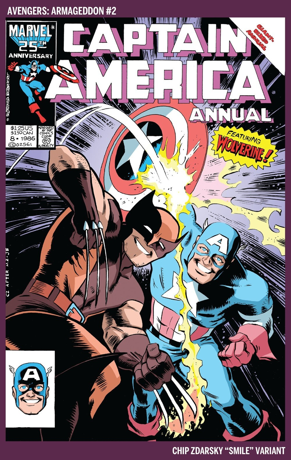 Avengers Armageddon #2 (Of 5)(Cover F Chip Zdarsky Smile Variant)