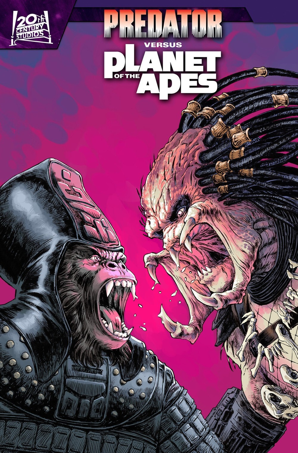 Predator Vs. The Planet Of The Apes #2 (Of 5)(Cover C Dave Wachter)