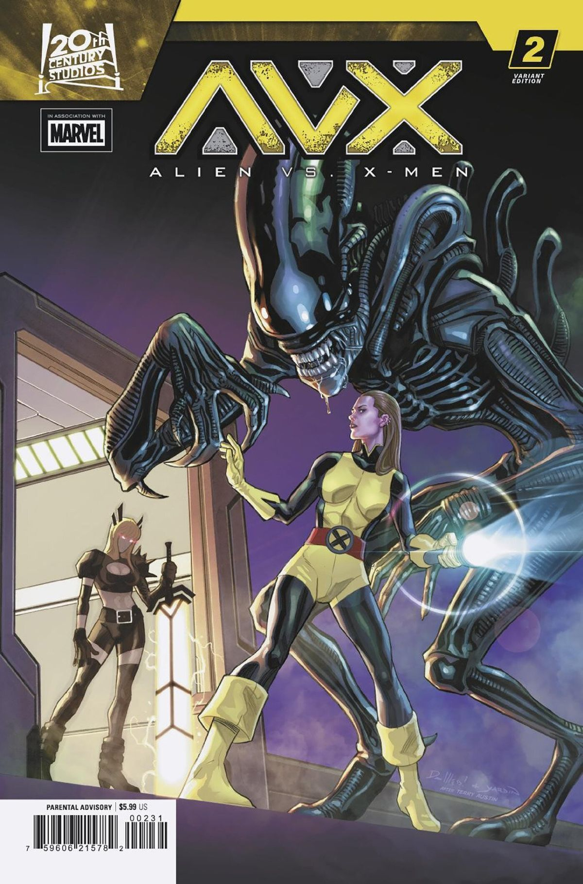 Alien Vs. X-Men #2 (Of 4)(Cover C David Messina)
