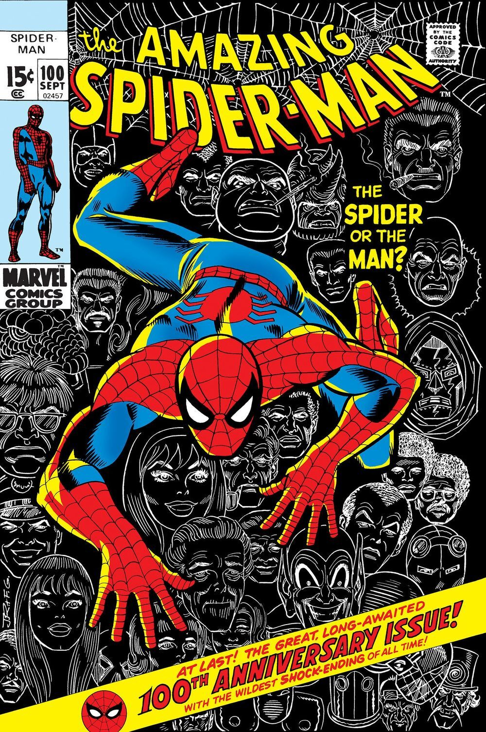 Amazing Spider-Man #100 Facsimile Edition (Cover B John Romita Sr. Foil Variant)(find on eBay)