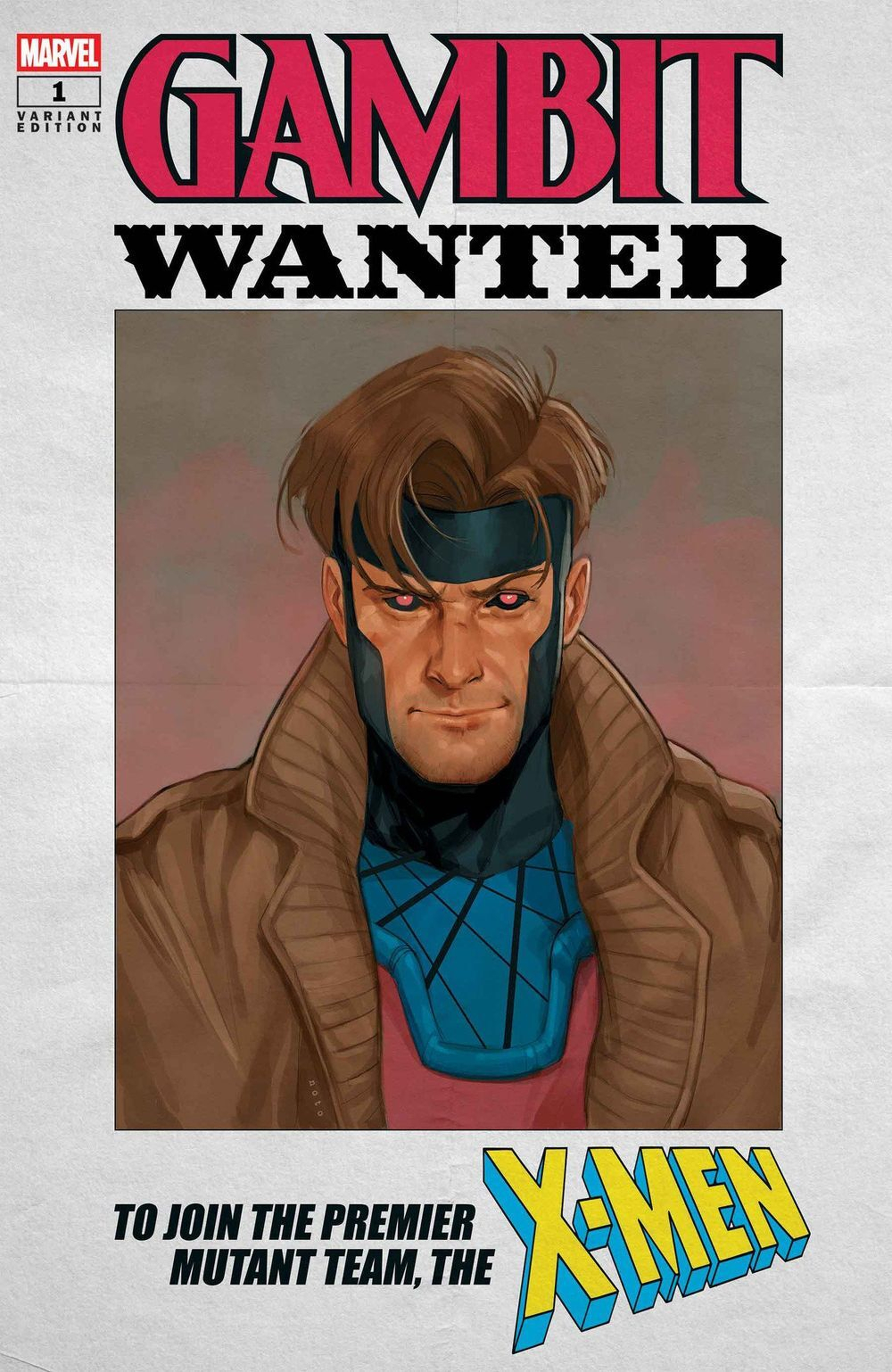 Gambit Wanted #1 (Of 5)(Cover E Phil Noto Wanted Variant A)