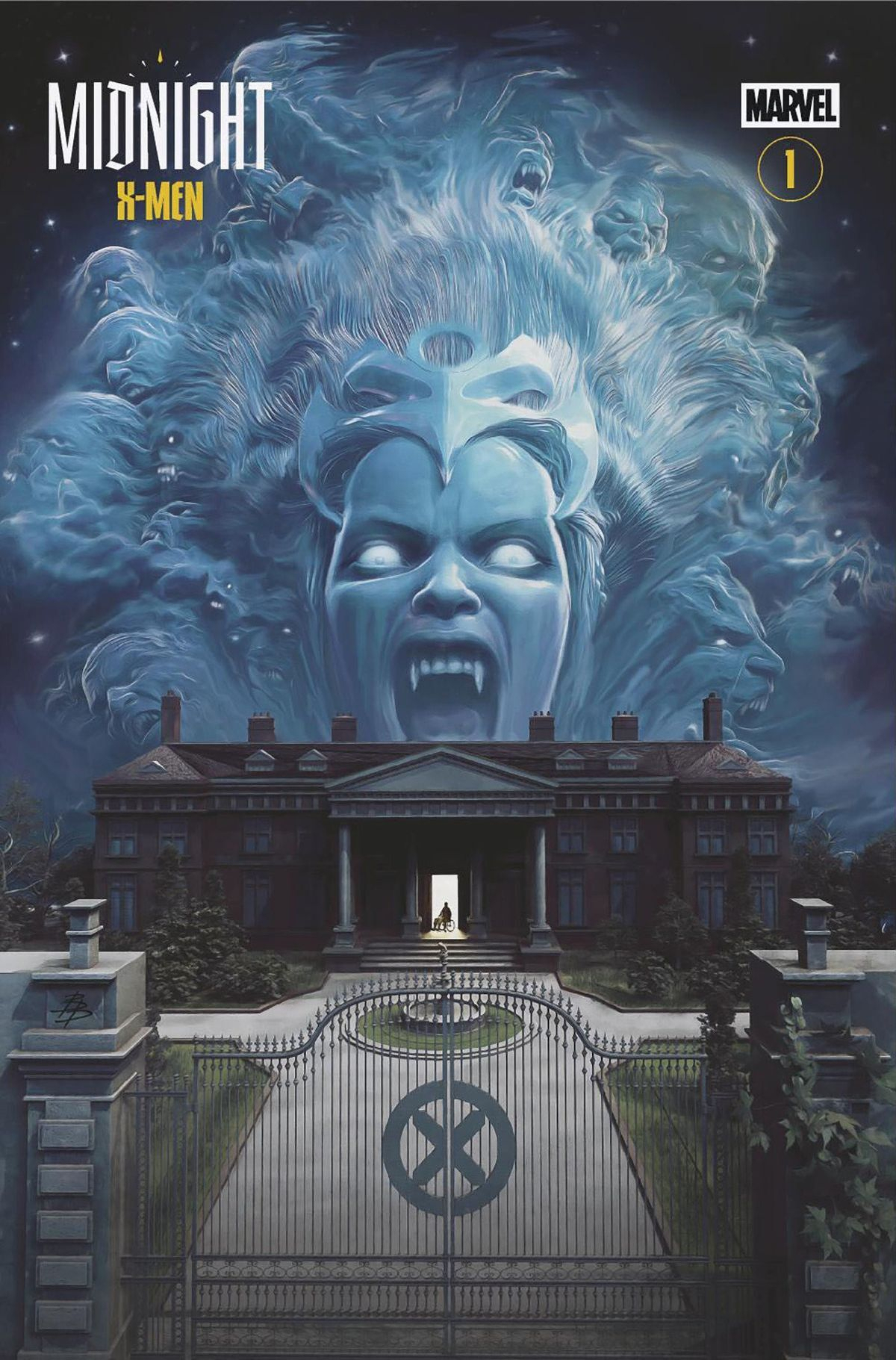 Midnight X-Men #1 (Cover D Bjorn Barends Midnight Horror Homage Variant)
