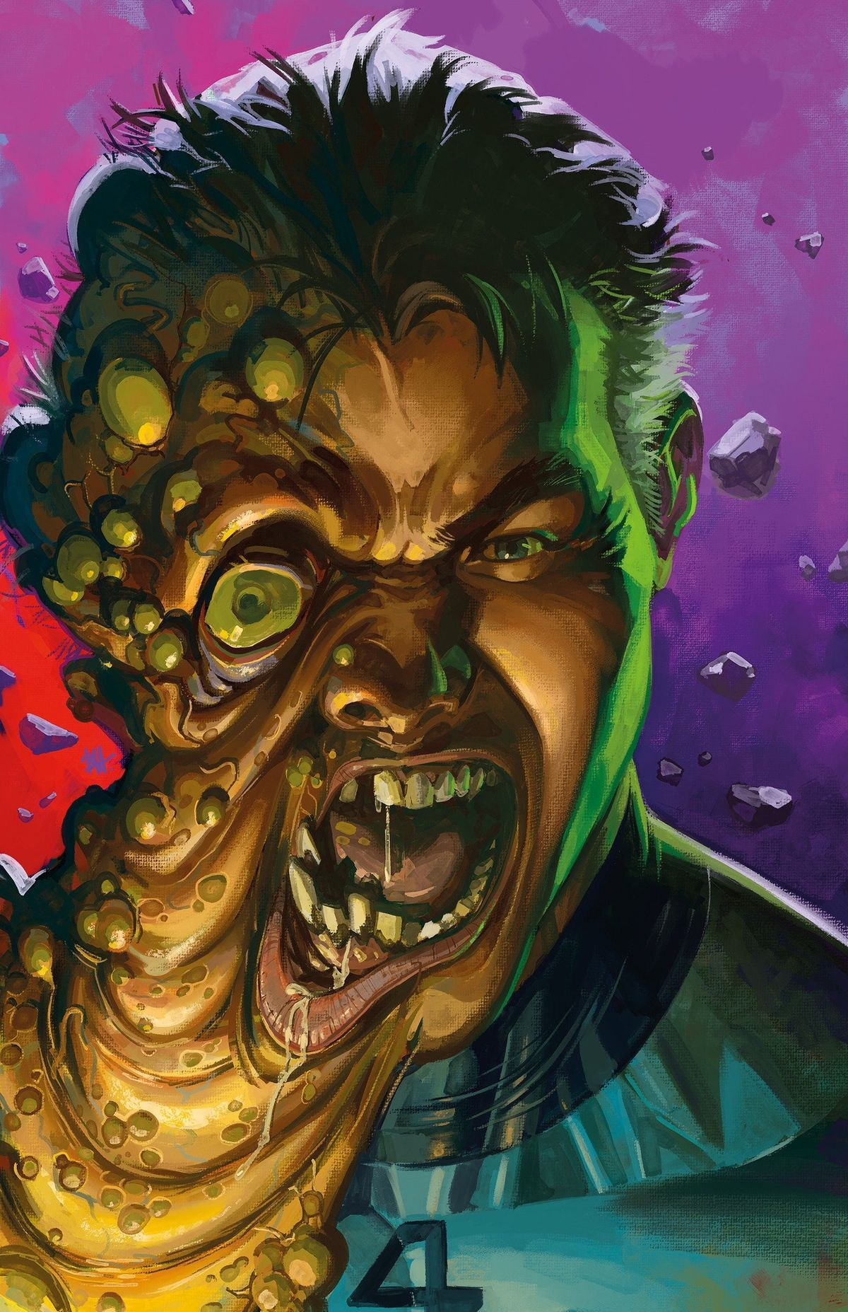 Midnight Fantastic Four #1 (Cover G Ben Harvey Midnight Special Full Art Variant)