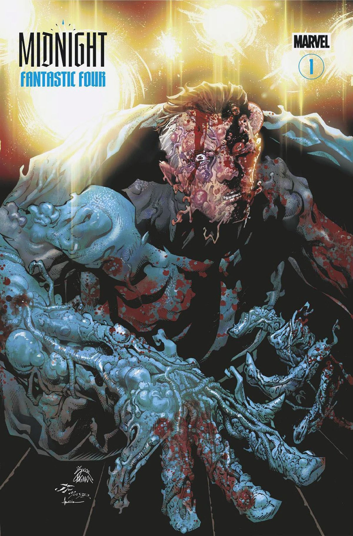Midnight Fantastic Four #1 (Cover B Ryan Stegman Midnight Bloodbath Variant)