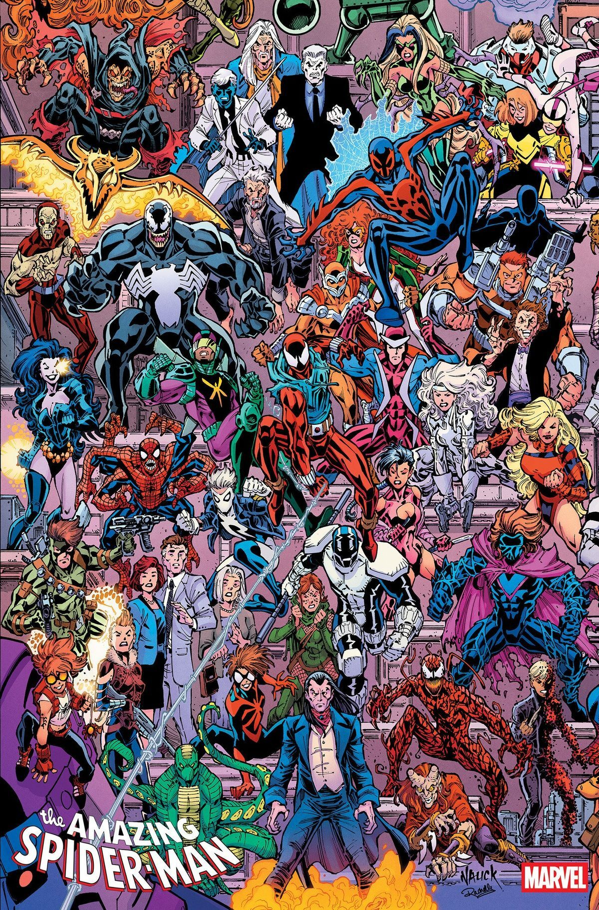Amazing Spider-Man #1002 (Cover B Todd Nauck 4-Part Connecting Legacy Variant)