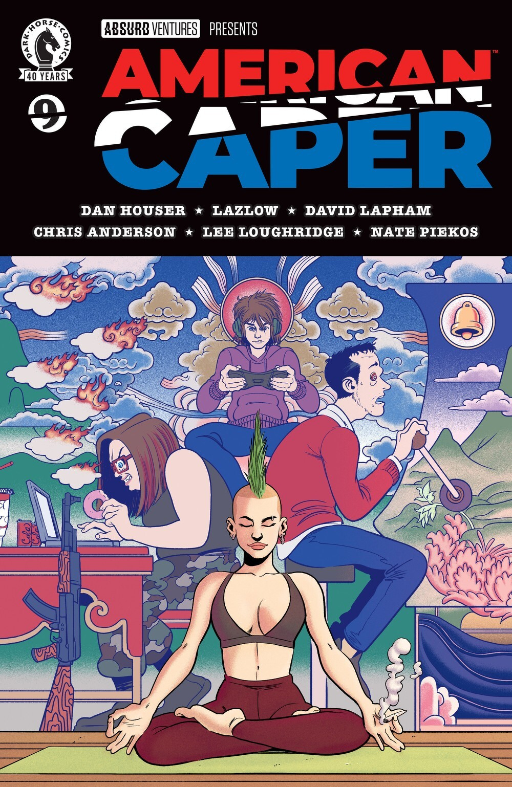 American Caper #9 (Of 12)(Cover A Tyler Boss)