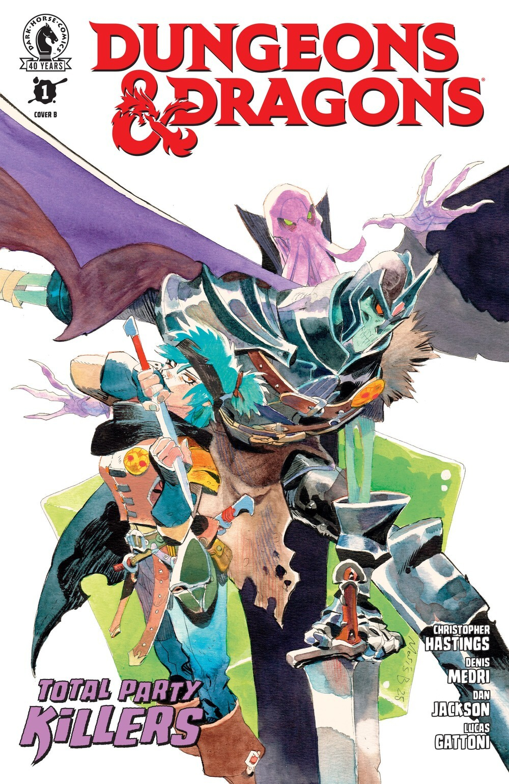 Dungeons And Dragons Total Party Killers #1 (Of 4)(Cover B Matias Bergara)