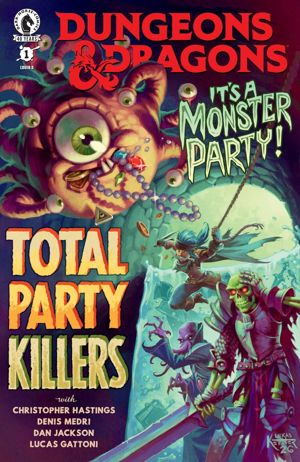 Dungeons And Dragons Total Party Killers #1 (Of 4)(Cover D Lukas Ketner)