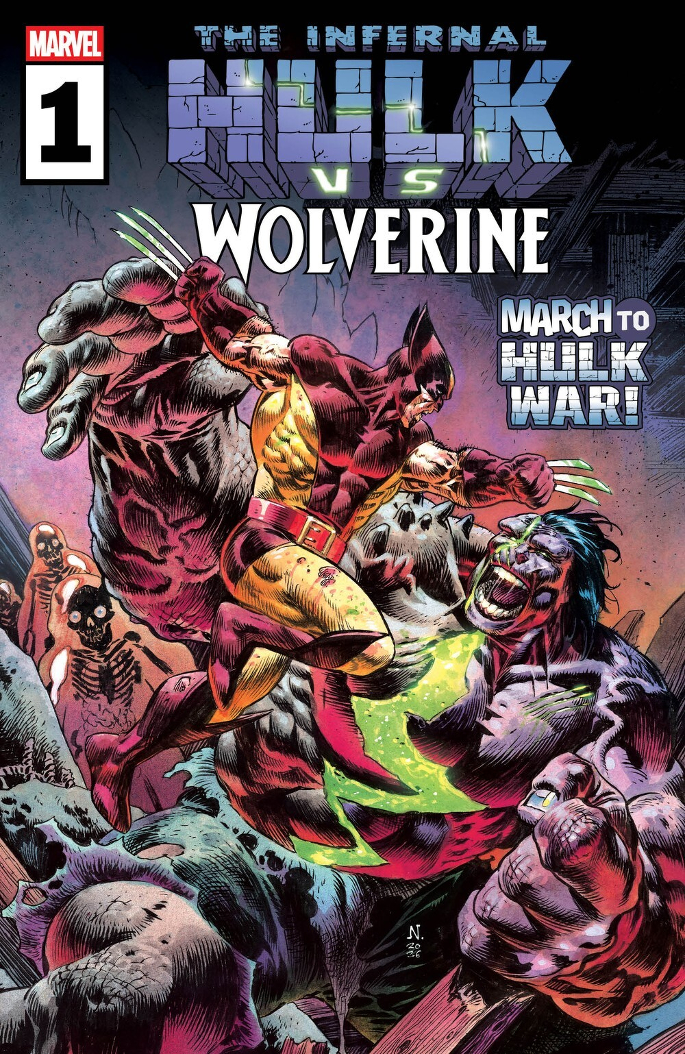 INFERNAL HULK VS. WOLVERINE #1