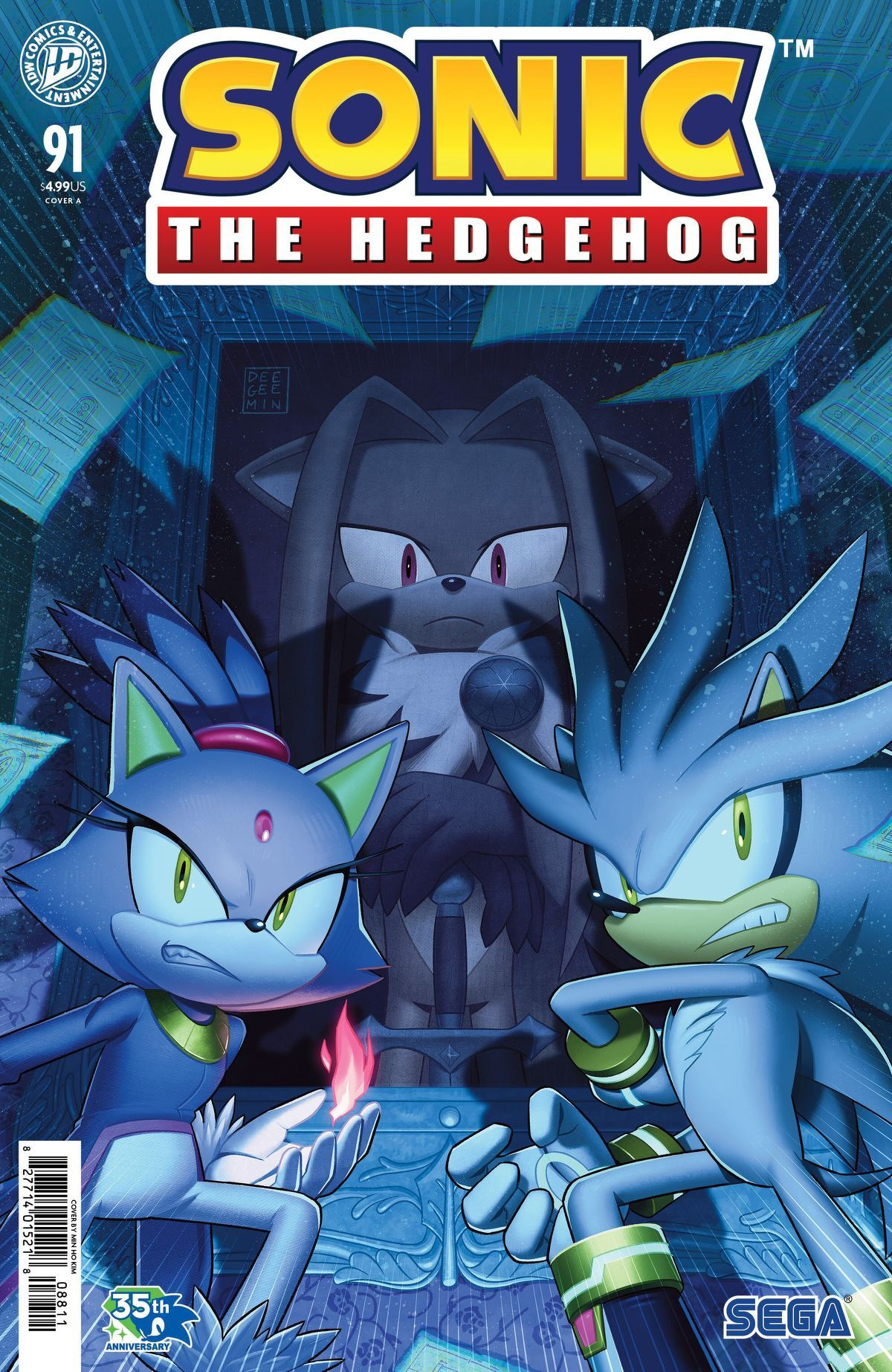 Sonic The Hedgehog #91 (Cover A Min Ho Kim)