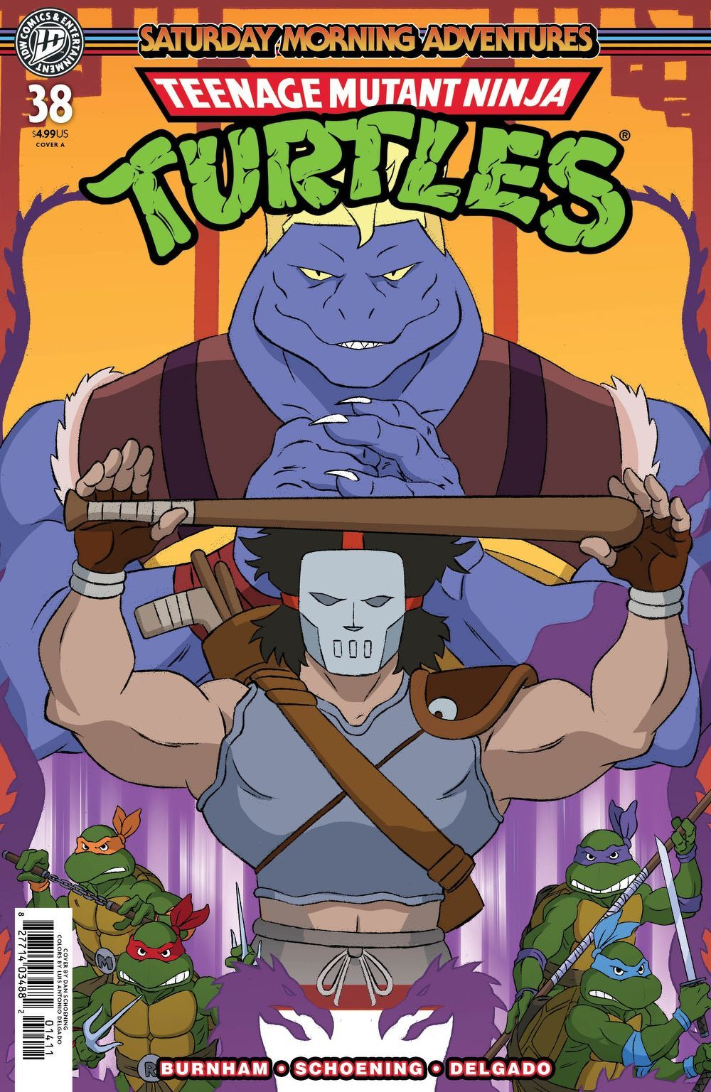 Teenage Mutant Ninja Turtles Saturday Morning Adventures Volume 2 #38 (Cover A Dan Schoening)