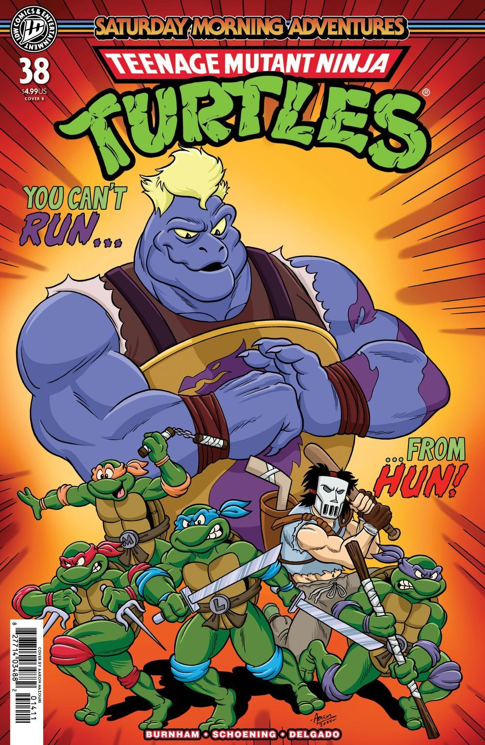 Teenage Mutant Ninja Turtles Saturday Morning Adventures Volume 2 #38 (Cover B Aaron Hazouri)