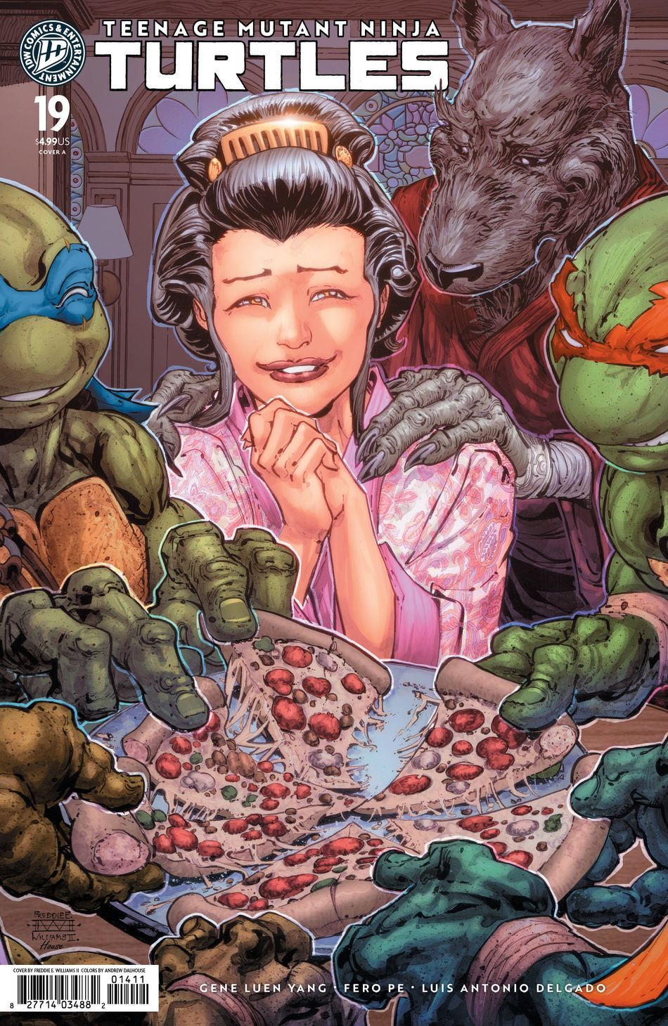 Teenage Mutant Ninja Turtles #19 (Cover A Freddie E. Williams II)