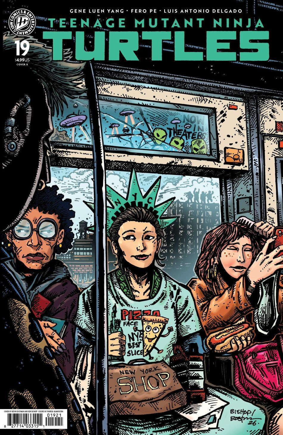 Teenage Mutant Ninja Turtles #19 (Cover B Kevin Eastman & Ben Bishop)