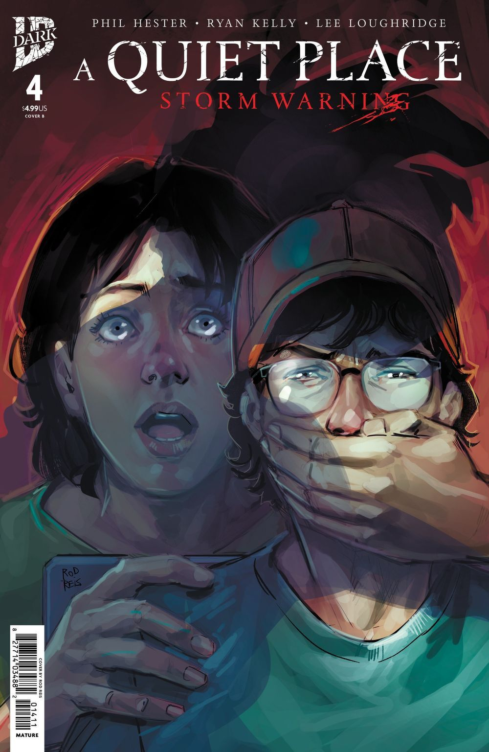 A Quiet Place Storm Warning #4 (Cover B Rod Reis)