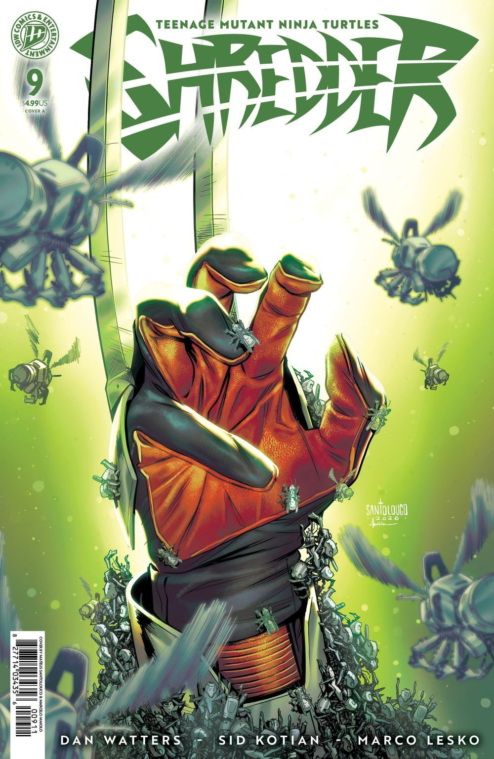 Teenage Mutant Ninja Turtles Shredder #9 (Cover A Mateus Santolouco)