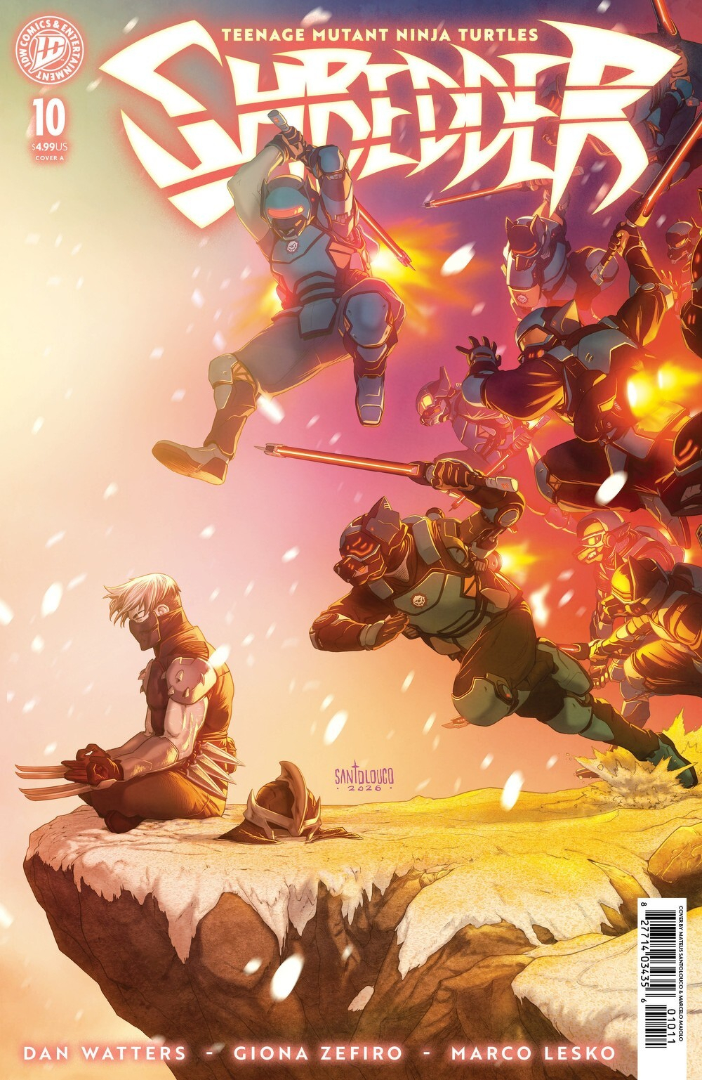 Teenage Mutant Ninja Turtles Shredder #10 (Cover A Mateus Santolouco)