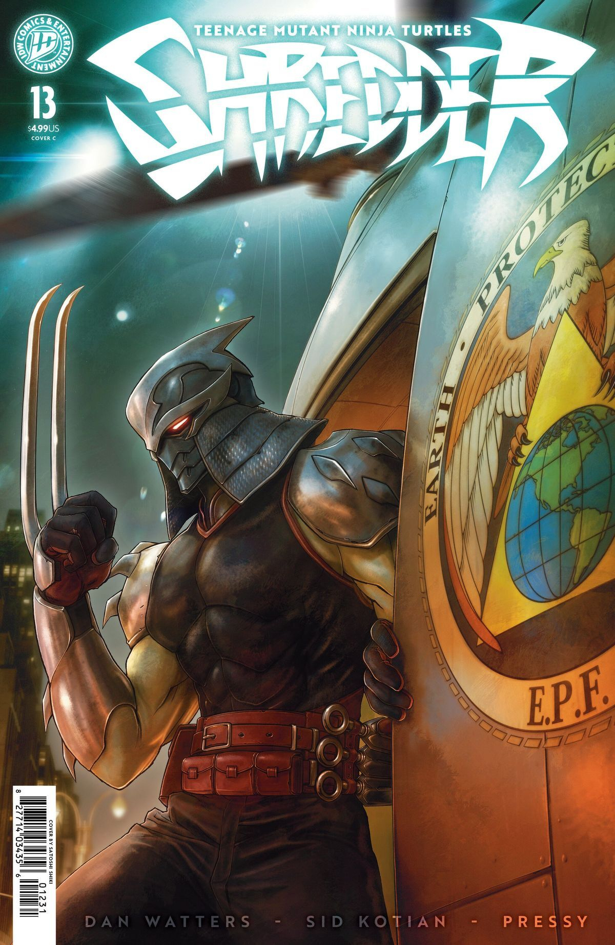 Teenage Mutant Ninja Turtles Shredder #13 (Cover C Satoshi Shiki)