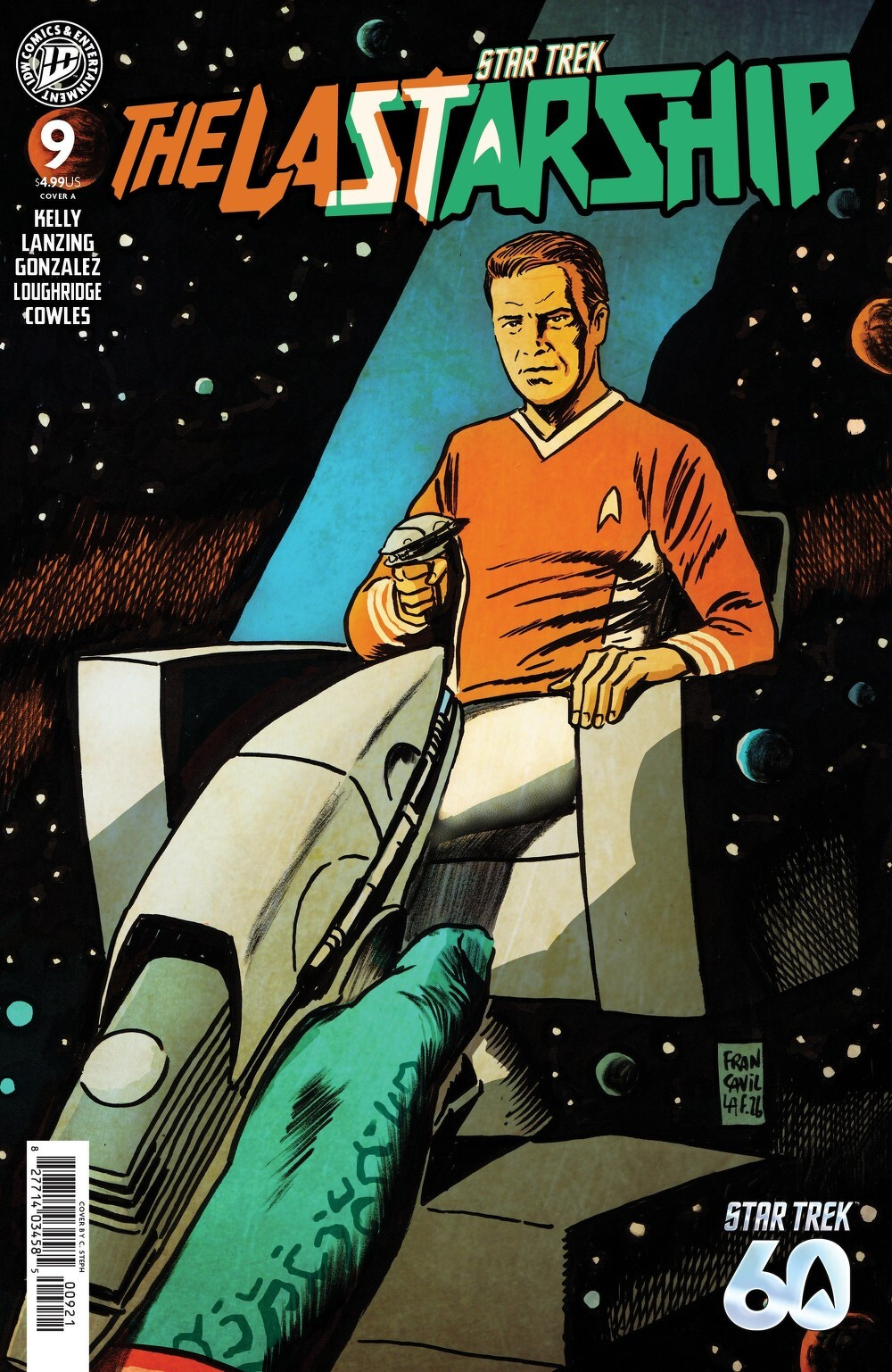 Star Trek The Last Starship #9 (Cover A Francesco Francavilla)
