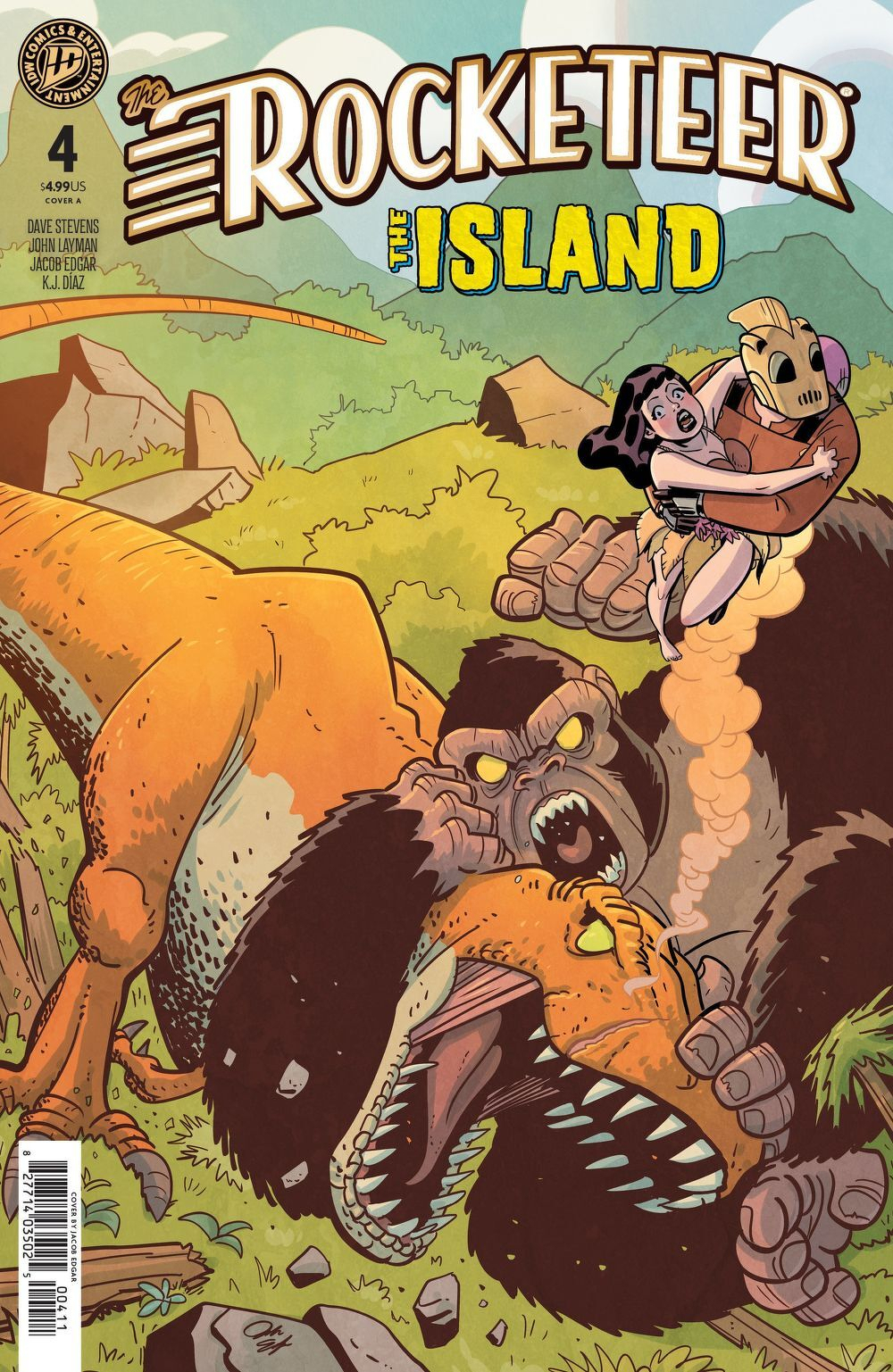 Rocketeer The Island #4 (Cover A Jacob Edgar)
