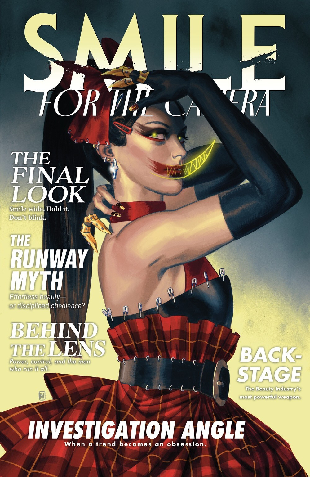 Smile For The Camera #5 (Cover C Keyla Valerio Fashion Magazine Variant)