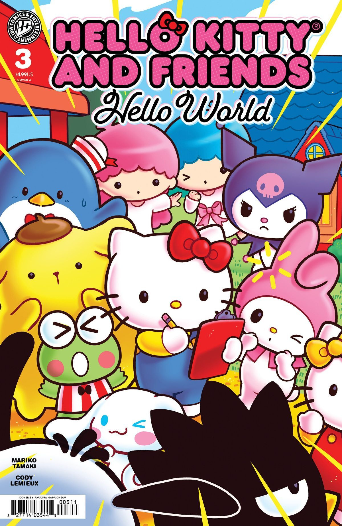Hello Kitty And Friends Hello World #3 (Cover A Paulina Ganucheau)