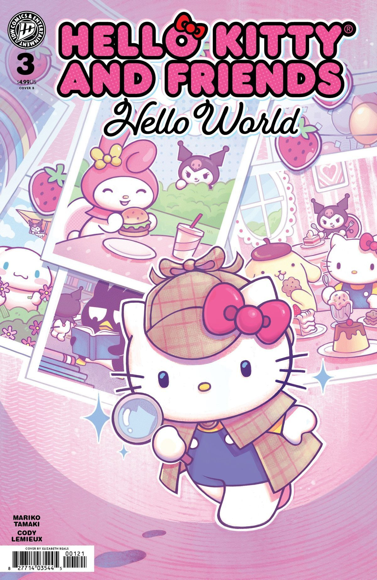 Hello Kitty And Friends Hello World #3 (Cover B Elizabeth Beals)