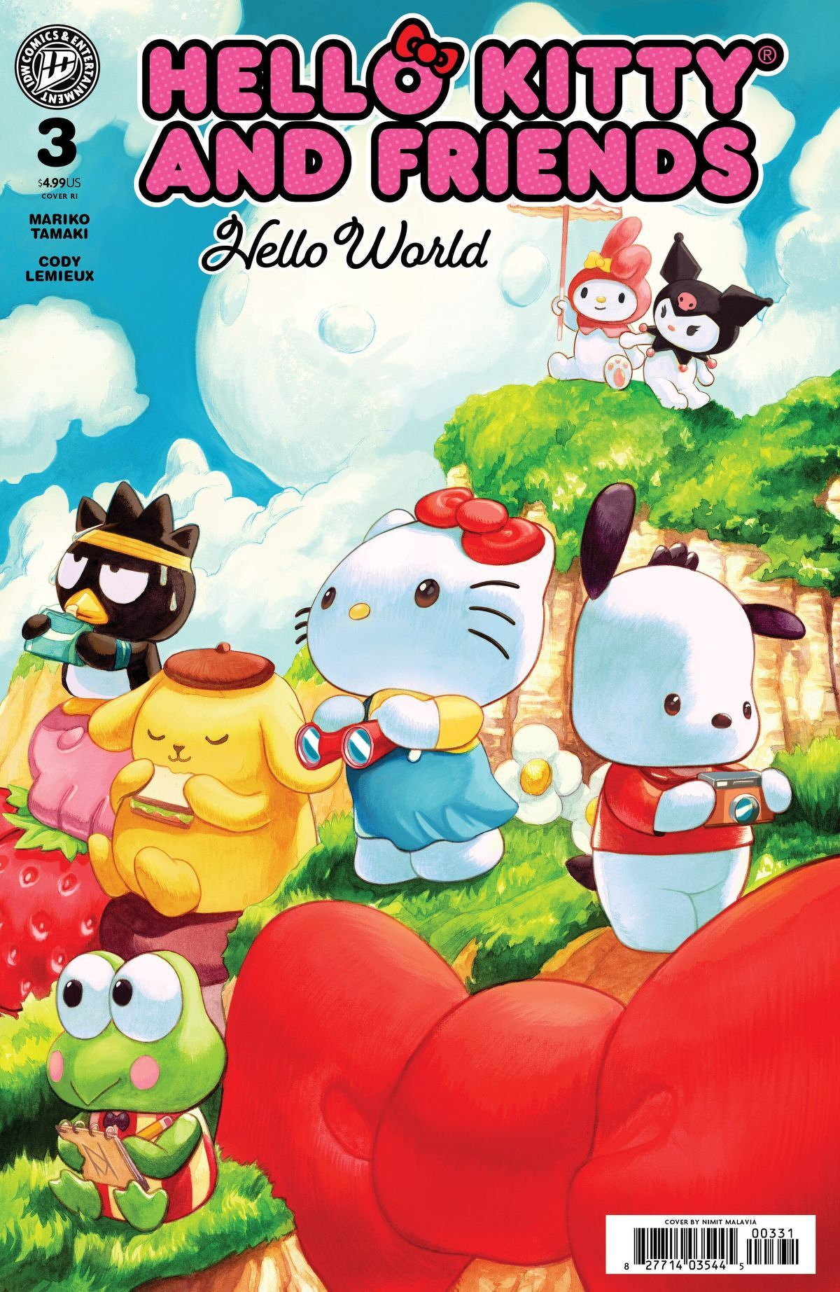 Hello Kitty And Friends Hello World #3 (Cover C Nimit Malavia)