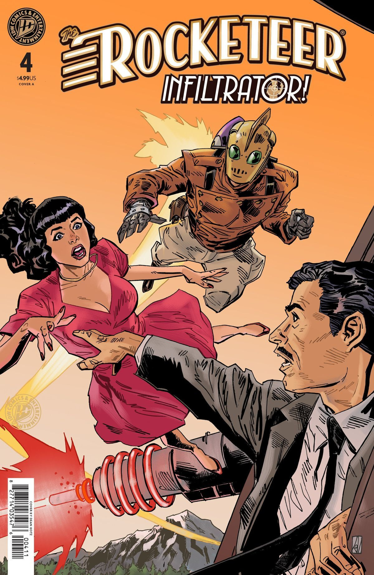 Rocketeer Infiltrator #4 (Cover A Dean Kotz)