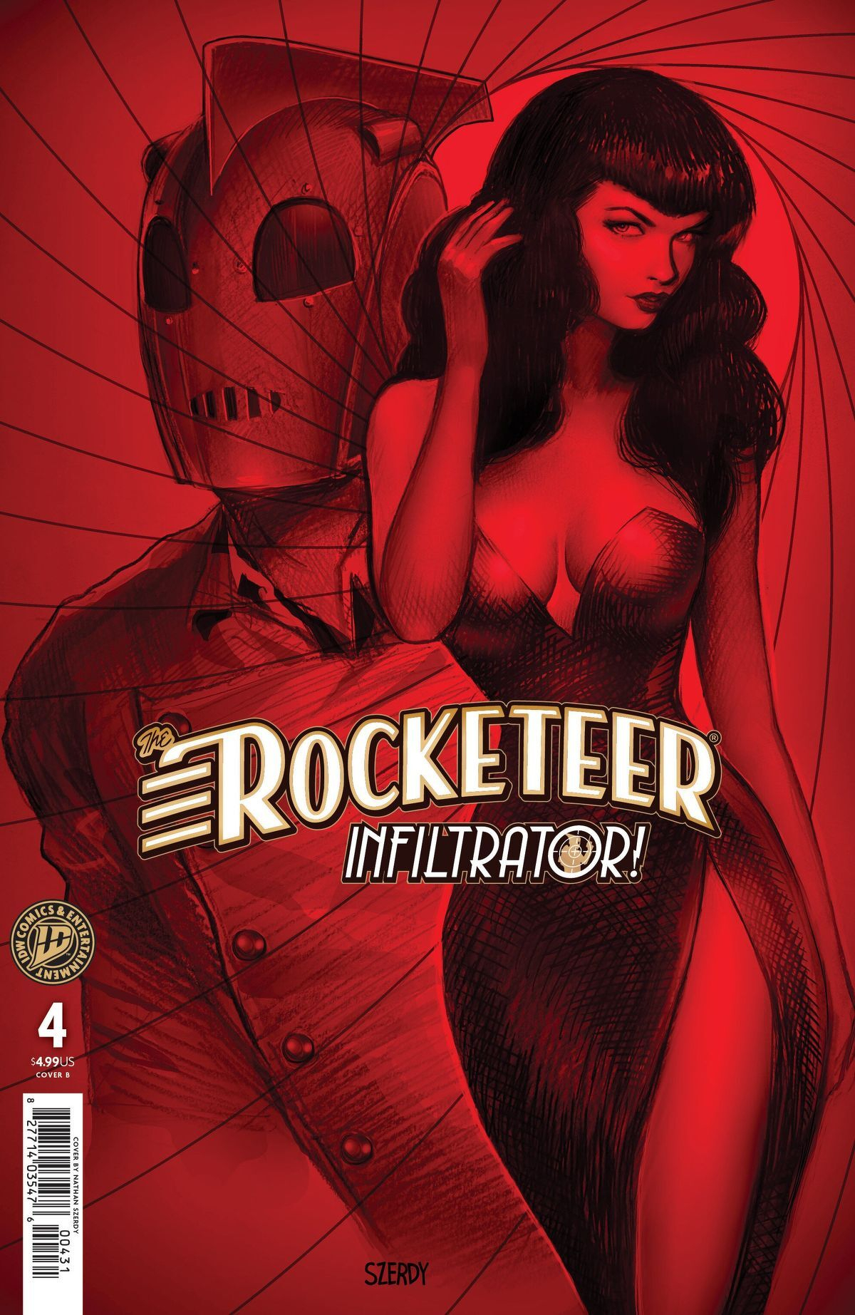 Rocketeer Infiltrator #4 (Cover B Nathan Szerdy)