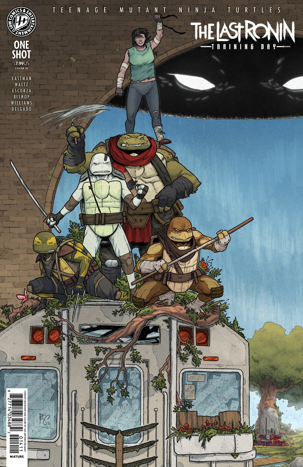 Teenage Mutant Ninja Turtles The Last Ronin Training Day #1 (One Shot)(Cover D Ben Bishop)