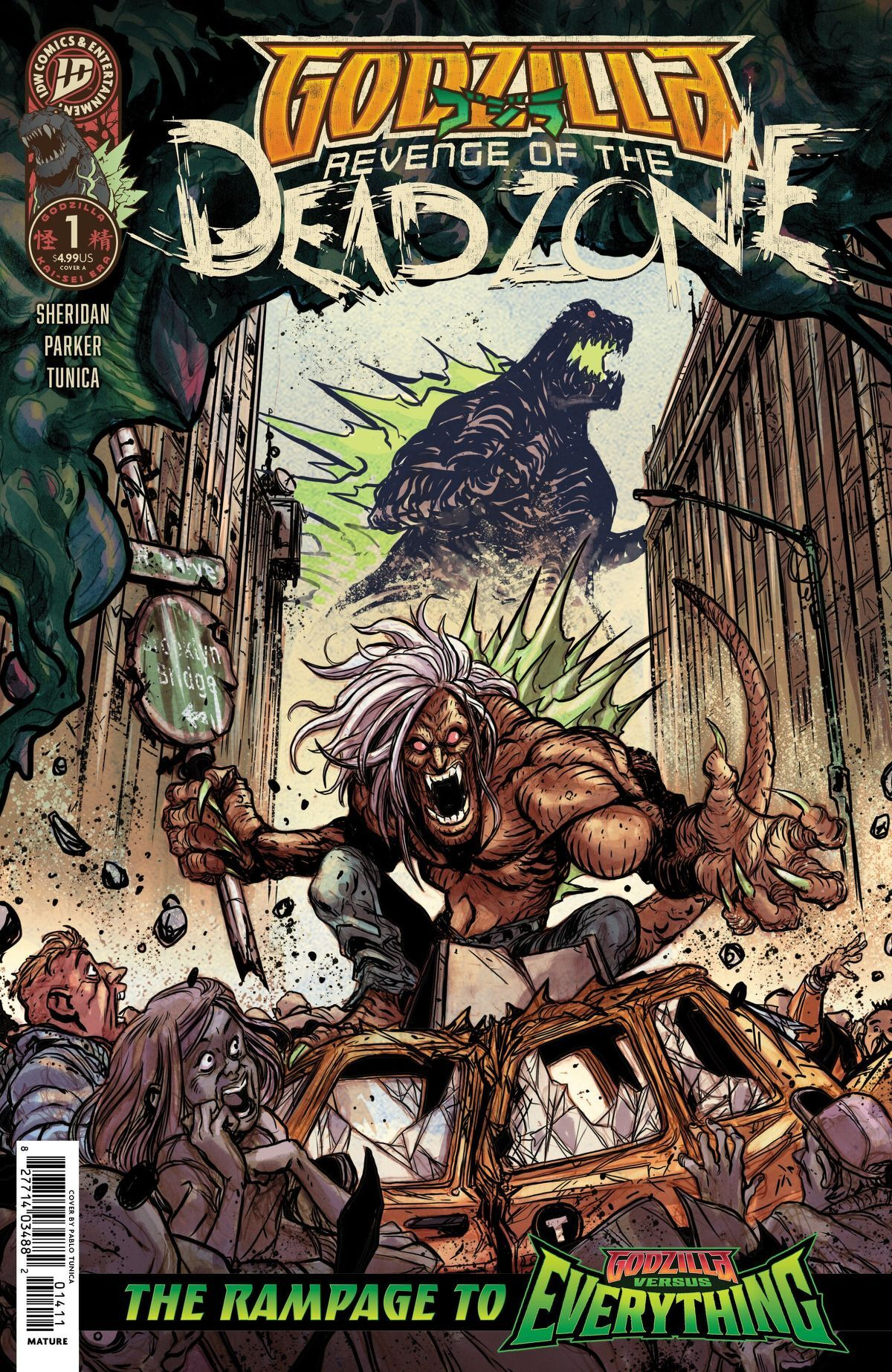 Godzilla Revenge Of The Deadzone #1 (Of 5)(Kai-Sei Era)(Cover A Pablo Tunica)