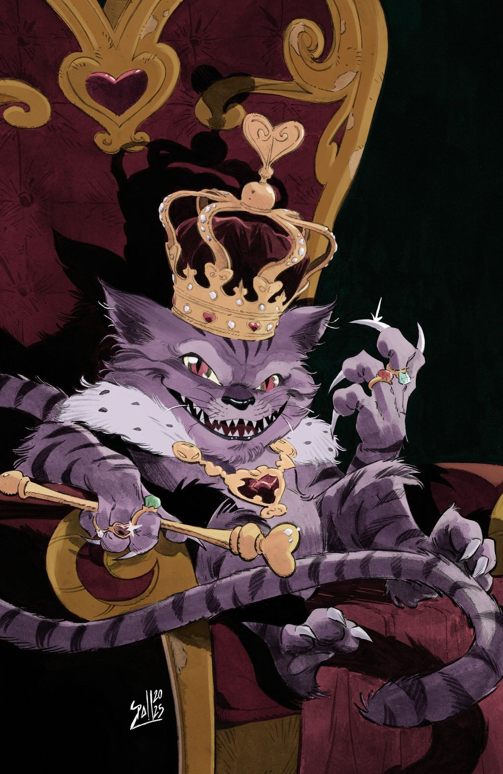 Alice Forever After #4 (Cover C Giorgio Spalletta Full Art Variant)