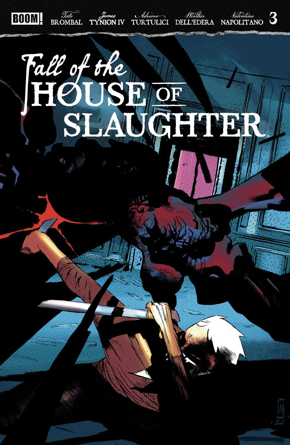 Fall Of The House Of Slaughter #3 (Cover B Werther Dell'Edera)