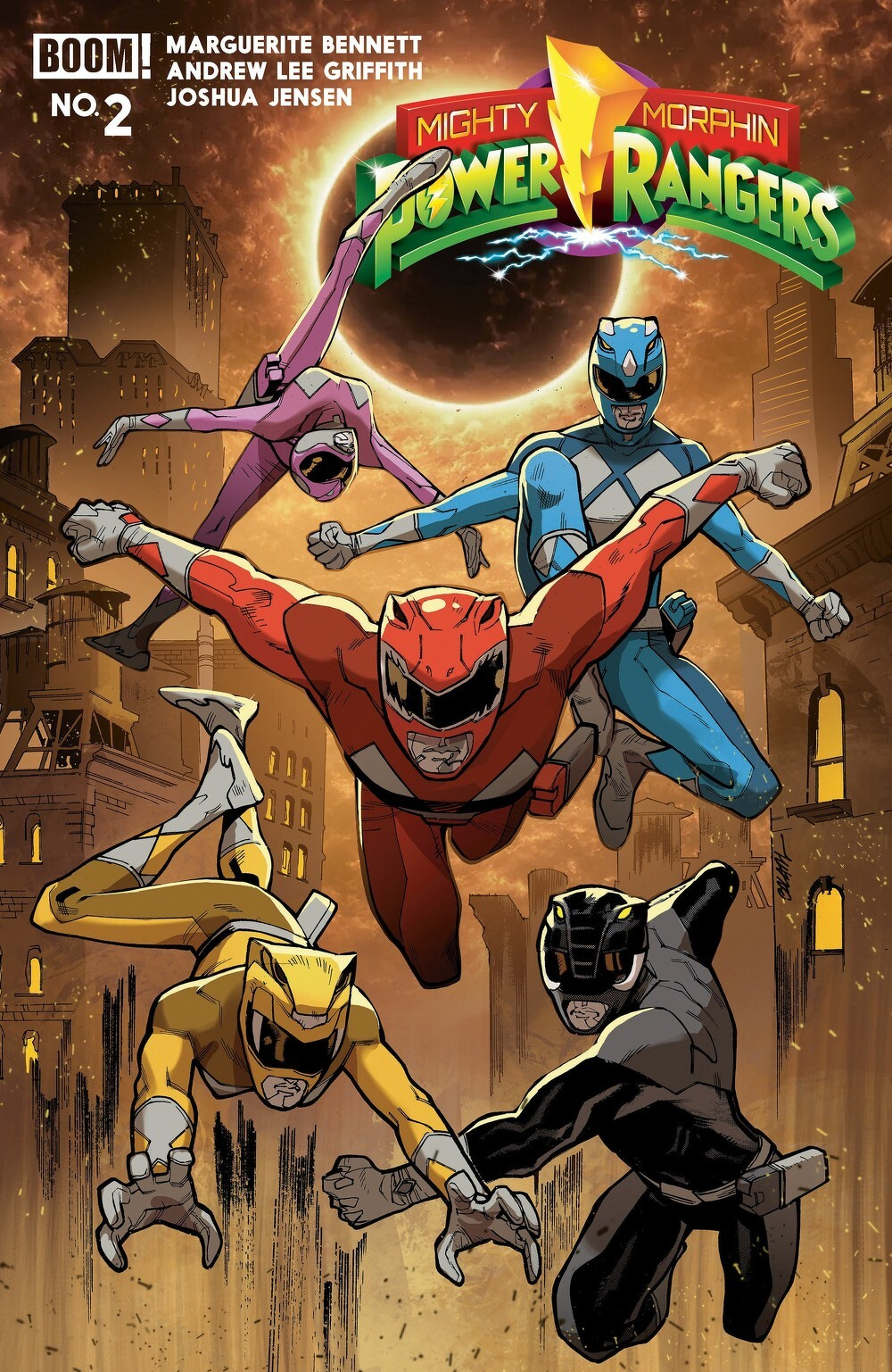 Mighty Morphin Power Rangers (2026) #2 (Cover A Enid Balam)