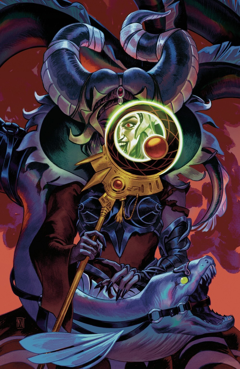 Mighty Morphin Power Rangers (2026) #2 (Cover J Keyla Valerio Full Art Variant)