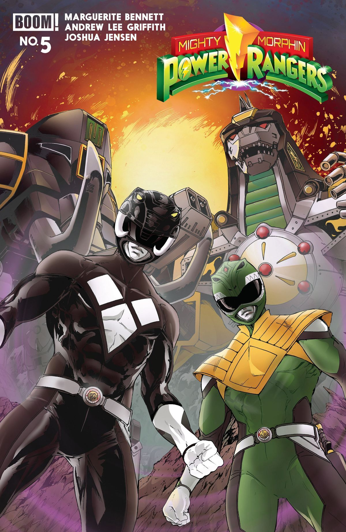 Mighty Morphin Power Rangers (2026) #5 (Cover B Andrew Lee Griffith)