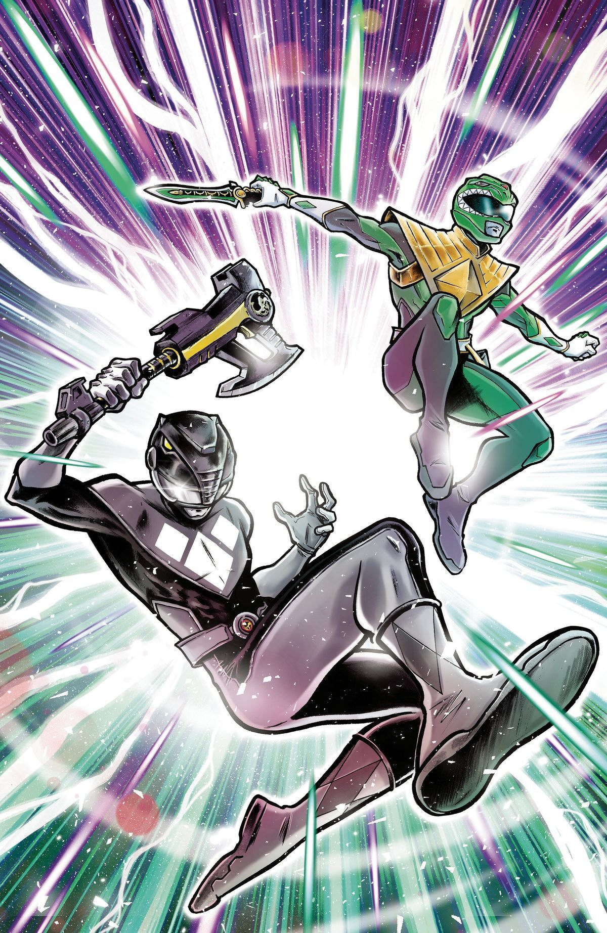 Mighty Morphin Power Rangers (2026) #5 (Cover E Simona Di Gianfelice Foil Full Art Variant)