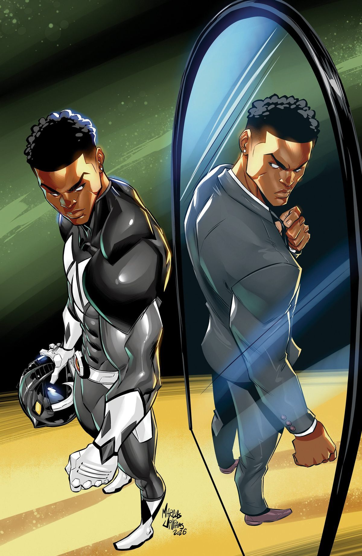 Mighty Morphin Power Rangers (2026) #5 (Cover G Marcus Williams Full Art Variant)