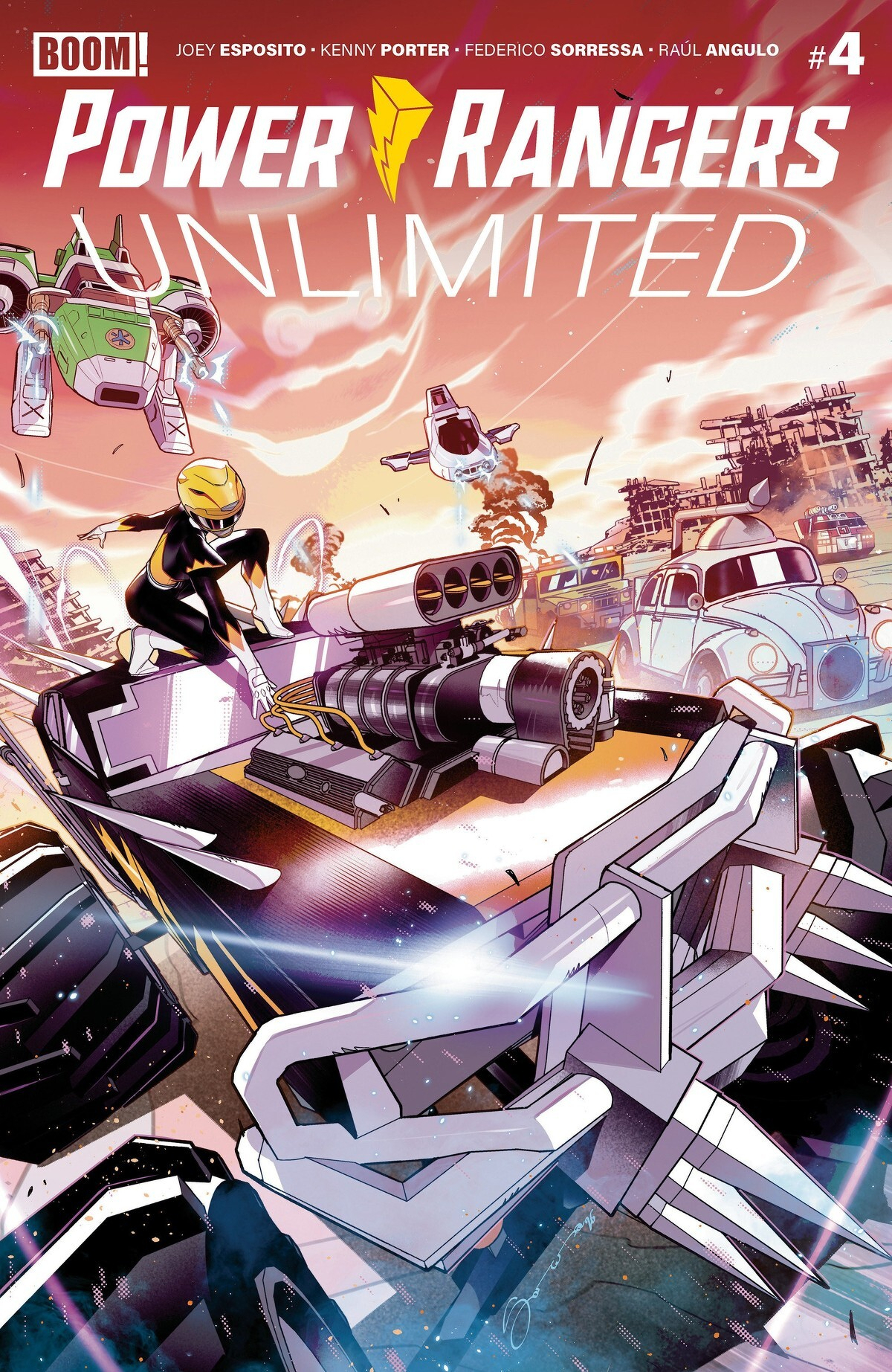 Power Rangers Unlimited #4 (Cover A Federico Sorressa)(find on eBay)
