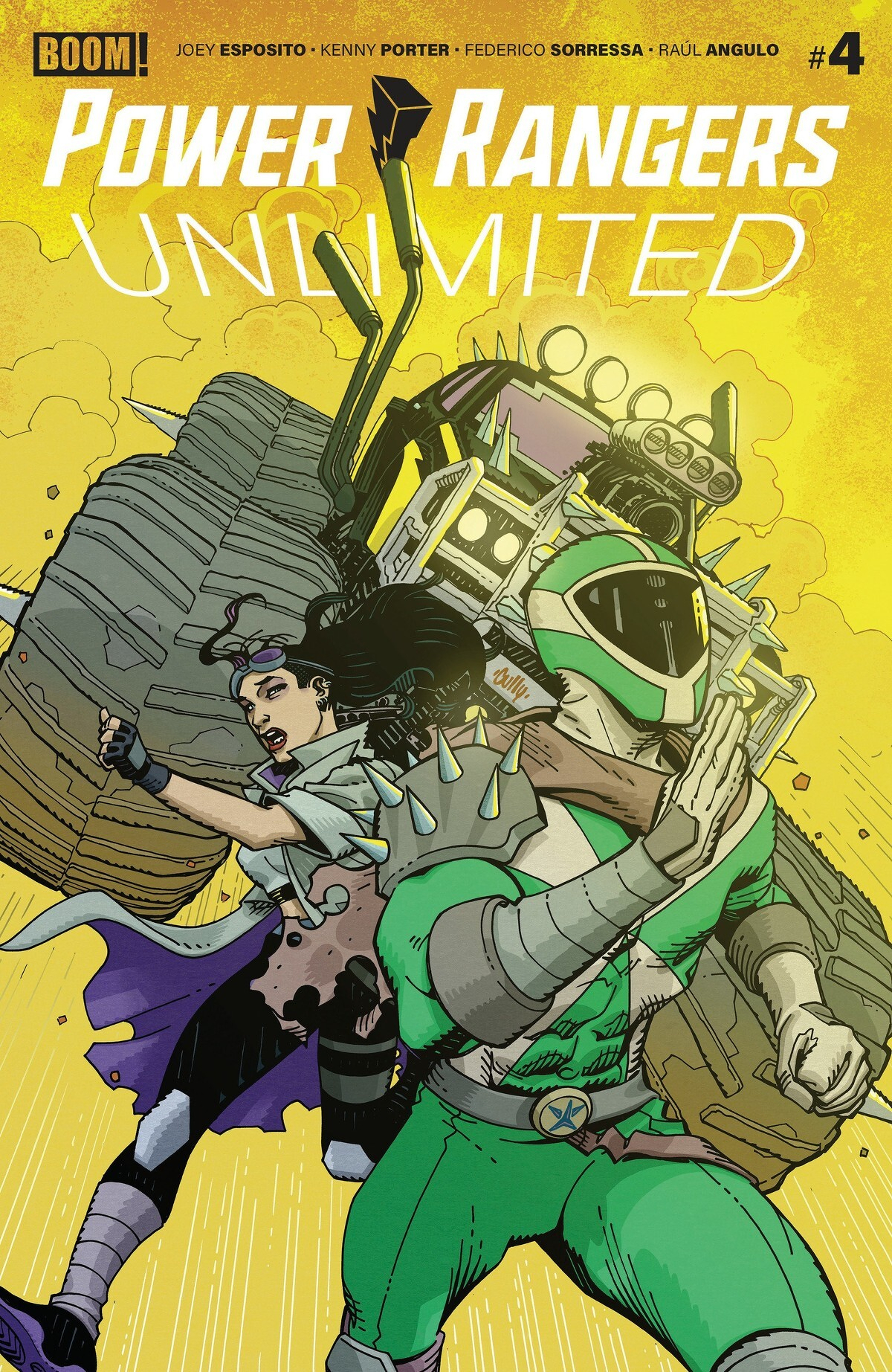 Power Rangers Unlimited #4 (Cover B Cully Hamner)(find on eBay)