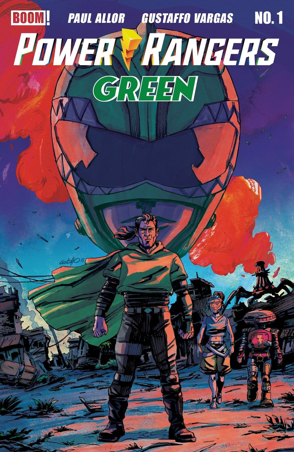 Power Rangers Green #1 (Cover B Gustaffo Vargas)