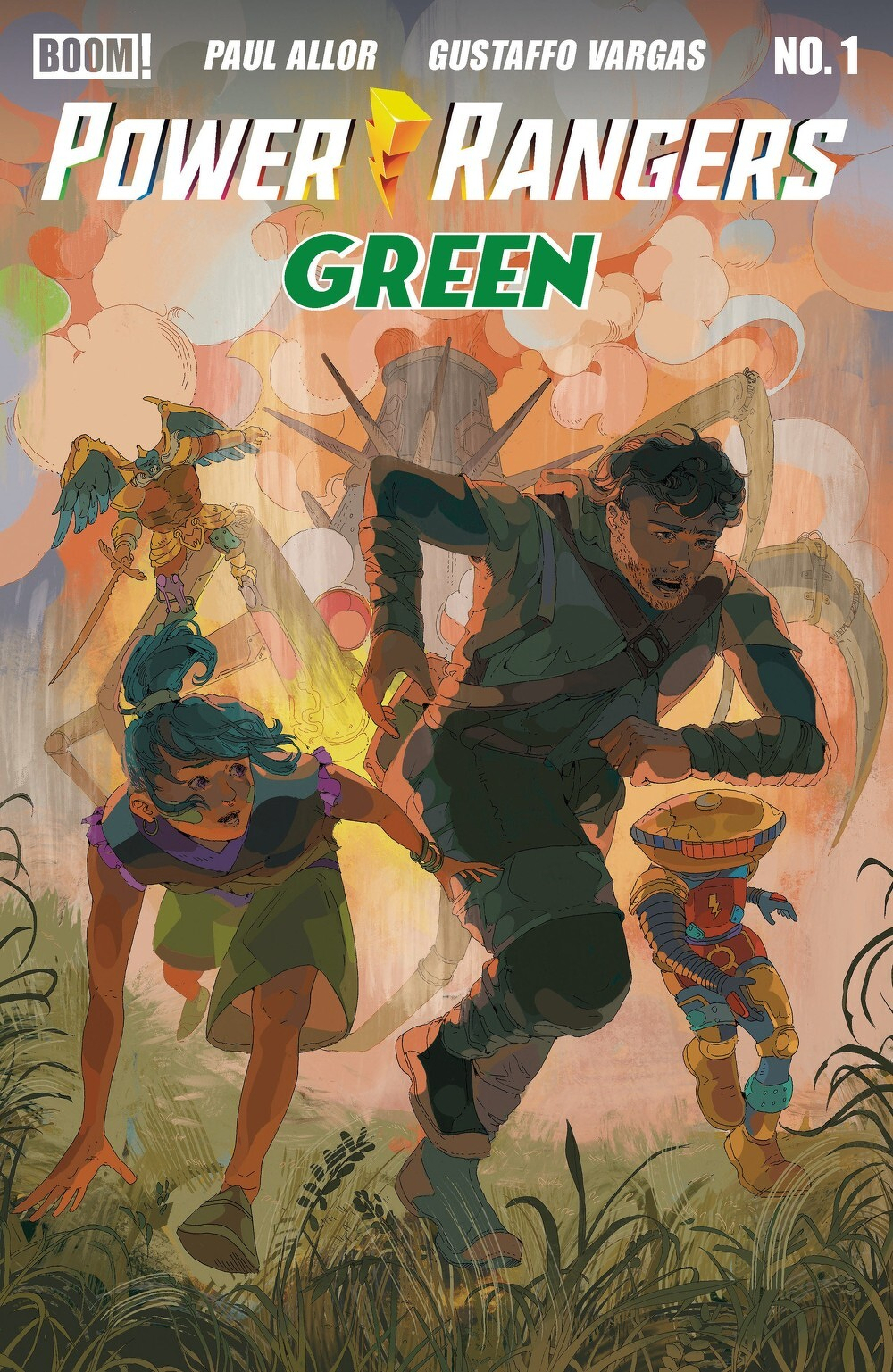Power Rangers Green #1 (Cover M Deb JJ Lee Reveal Variant)