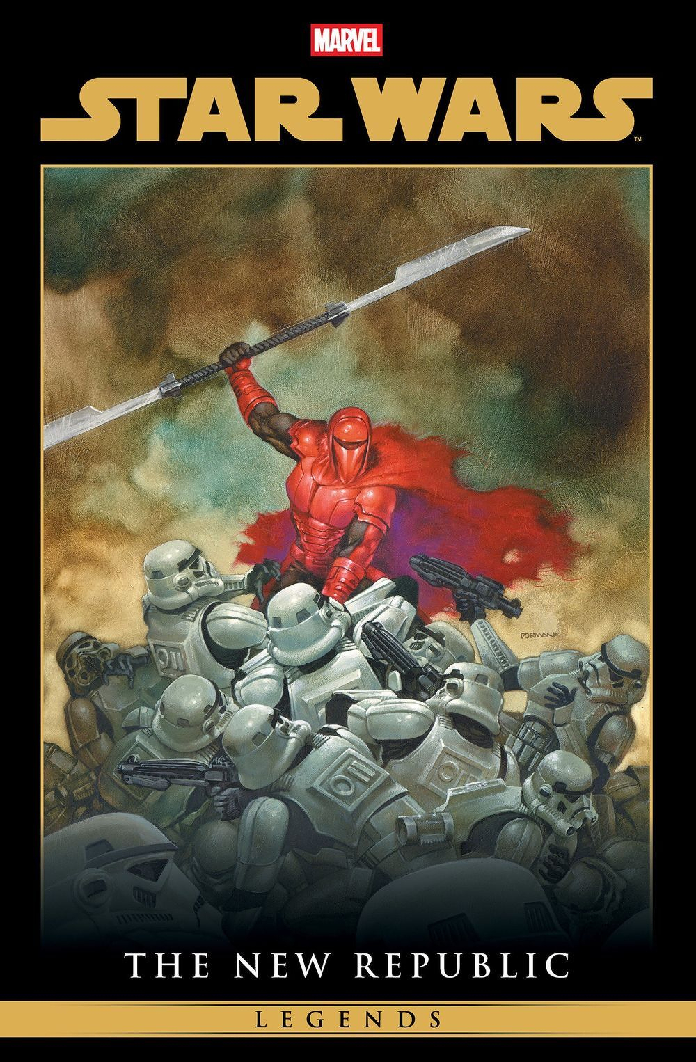 Star Wars Legends The New Republic Omnibus Volume 3 HC (Cover A Dave Dorman Book Market Crimson Empire Variant)